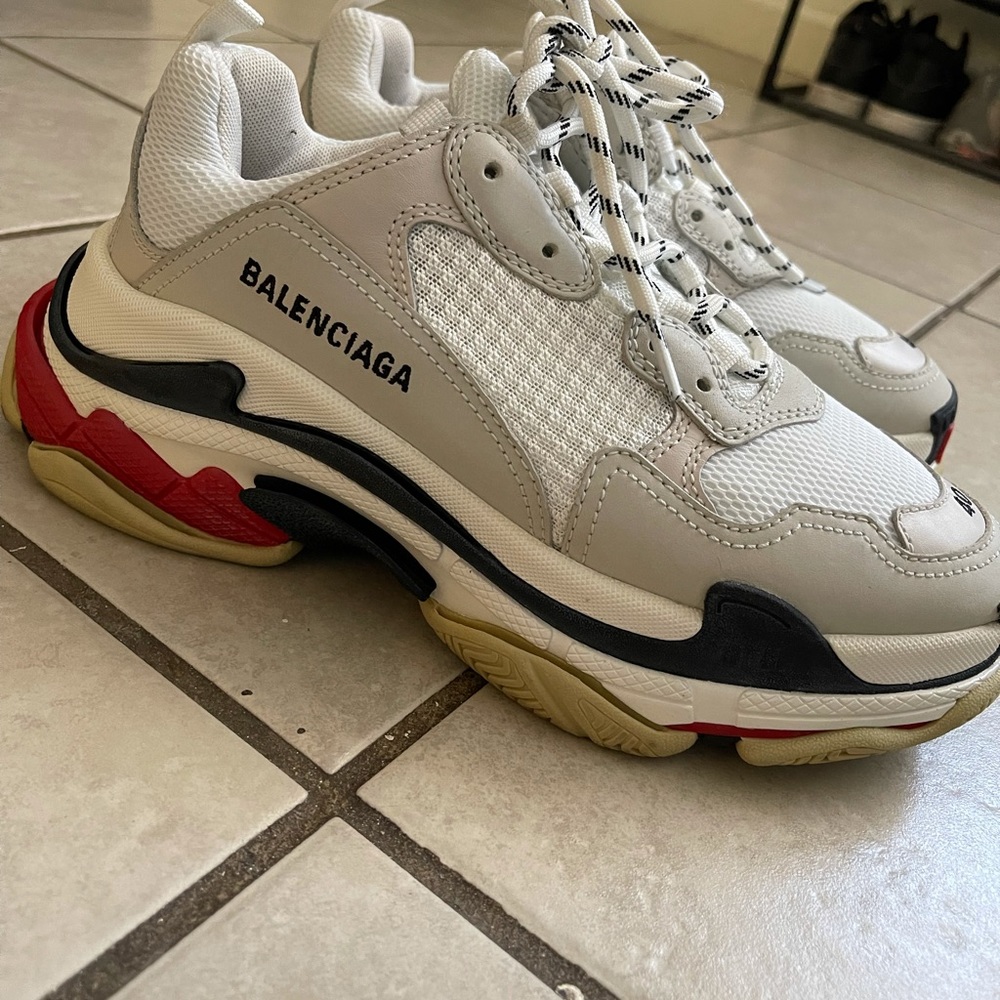 Authentic Triple S Balenciaga sneakers